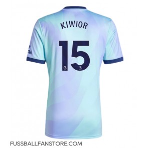 Arsenal Jakub Kiwior #15 Replik 3rd trikot 2024-25 Kurzarm